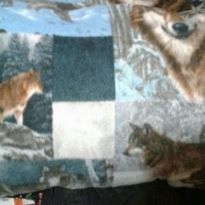 Wilderness Wolf Pillow